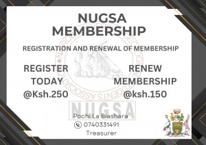 This is the current details for the NUGSA Membership